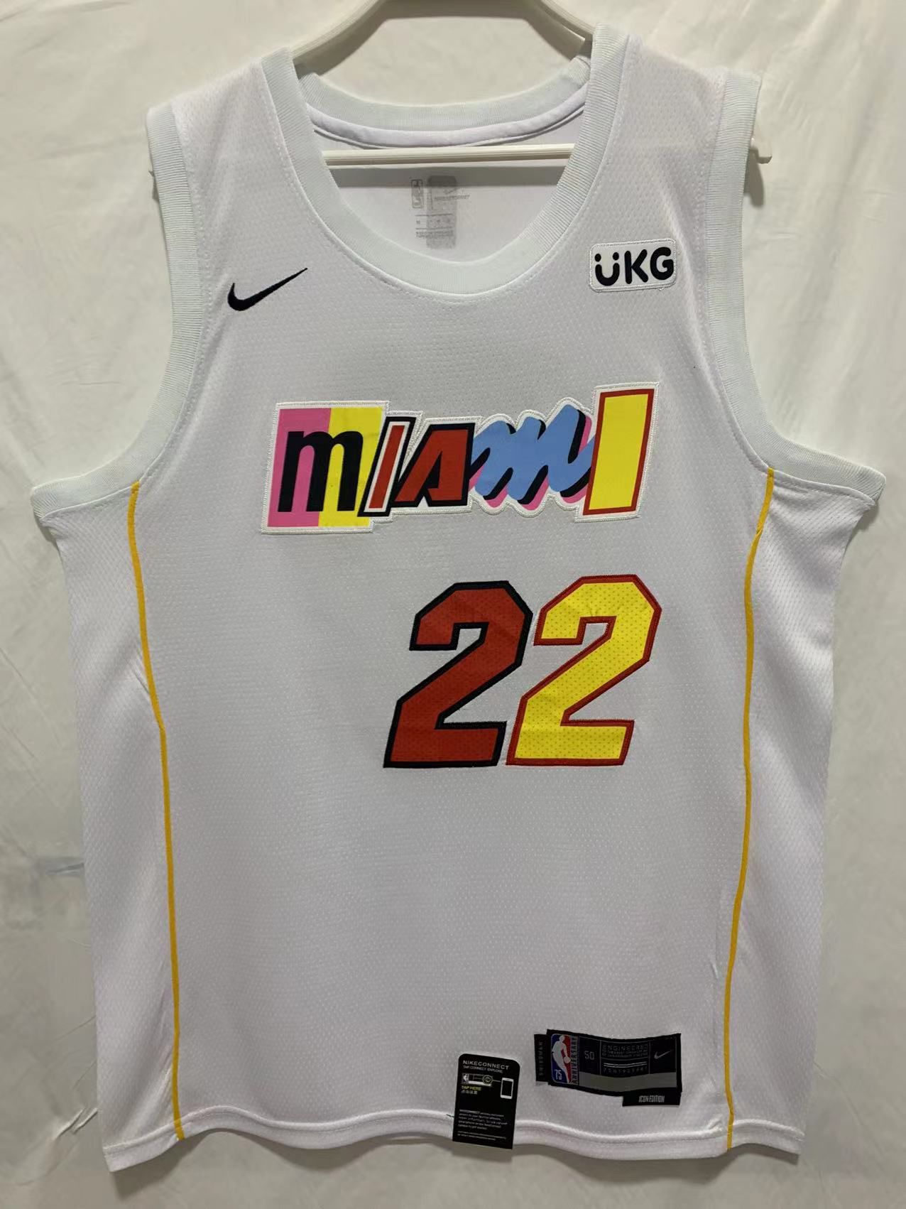 Men Miami Heat #22 Butler City White Nike Season 22-23 NBA Jersey->phoenix suns->NBA Jersey